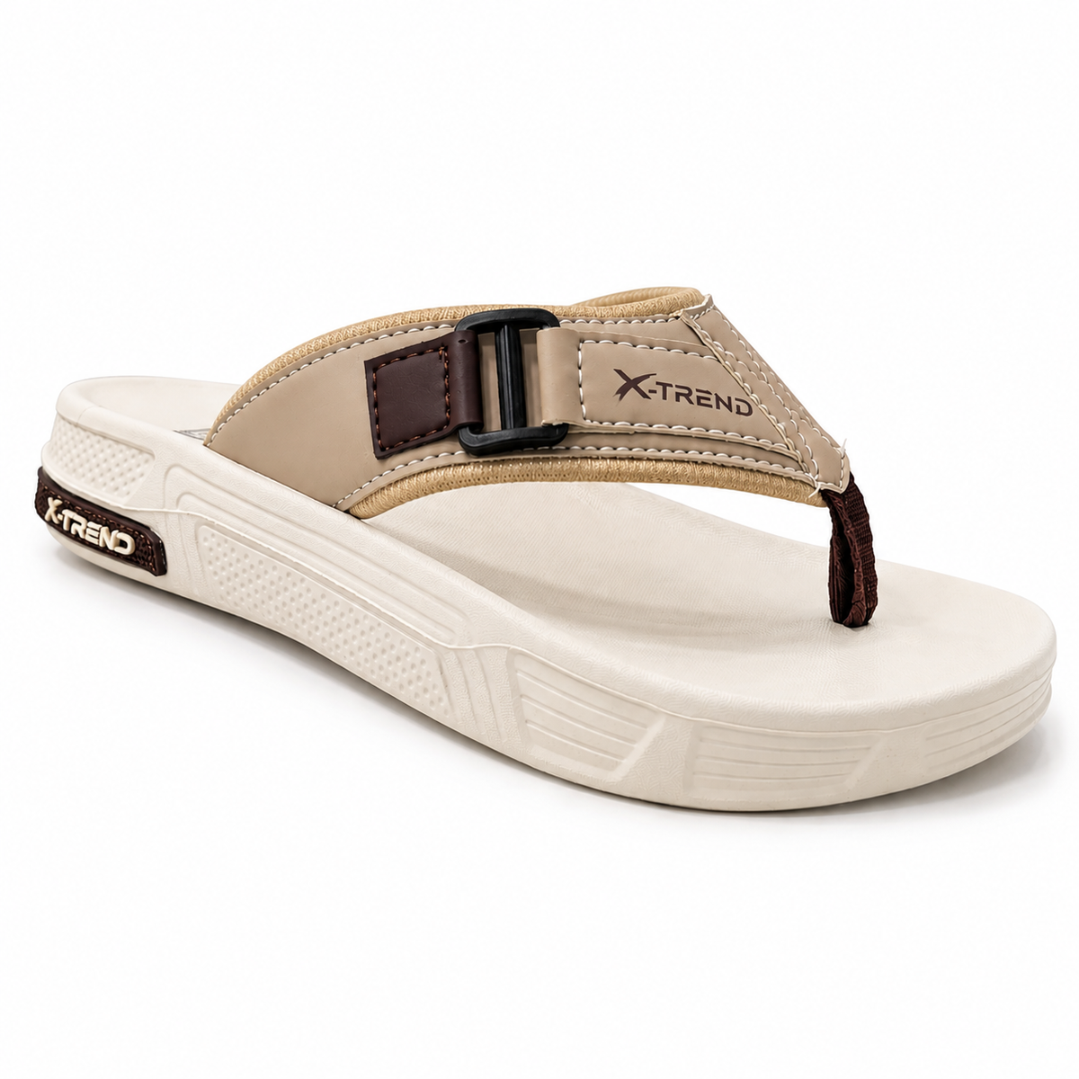 Adjustable Buckle Thong Sandal