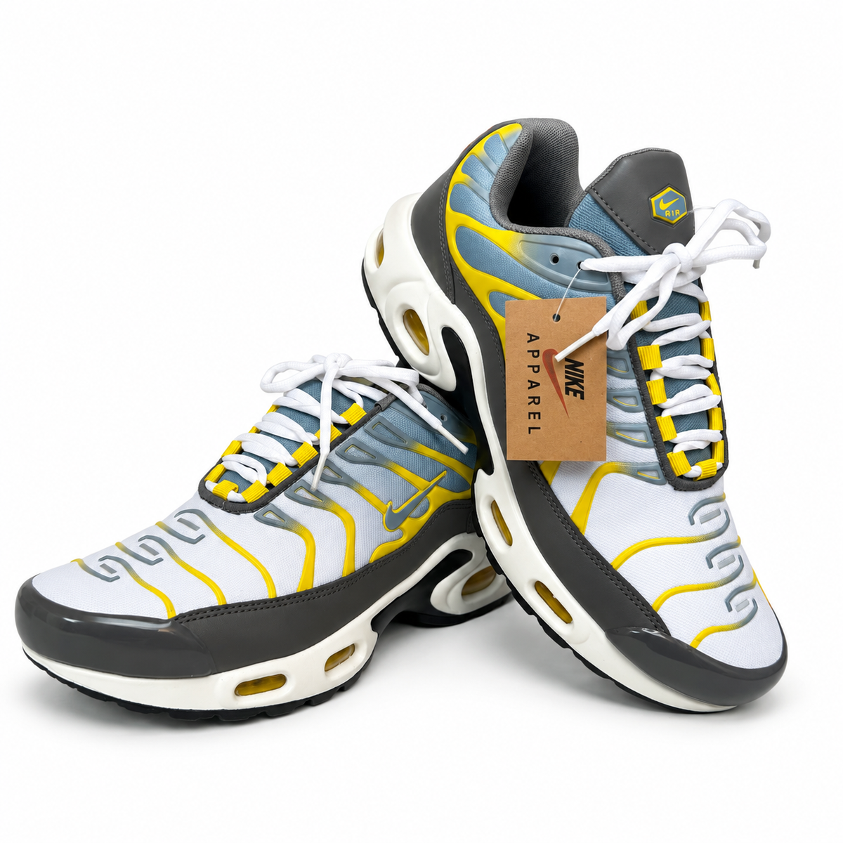 Nike Air Max Plus TN Grey Yellow Blue