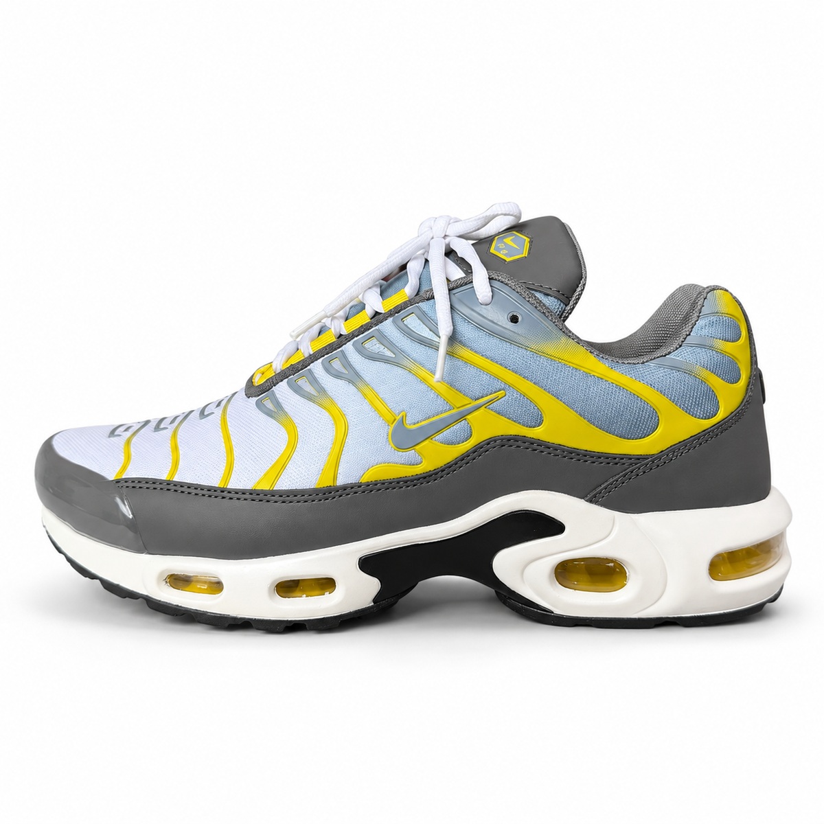 Nike Air Max Plus TN Grey Yellow Blue