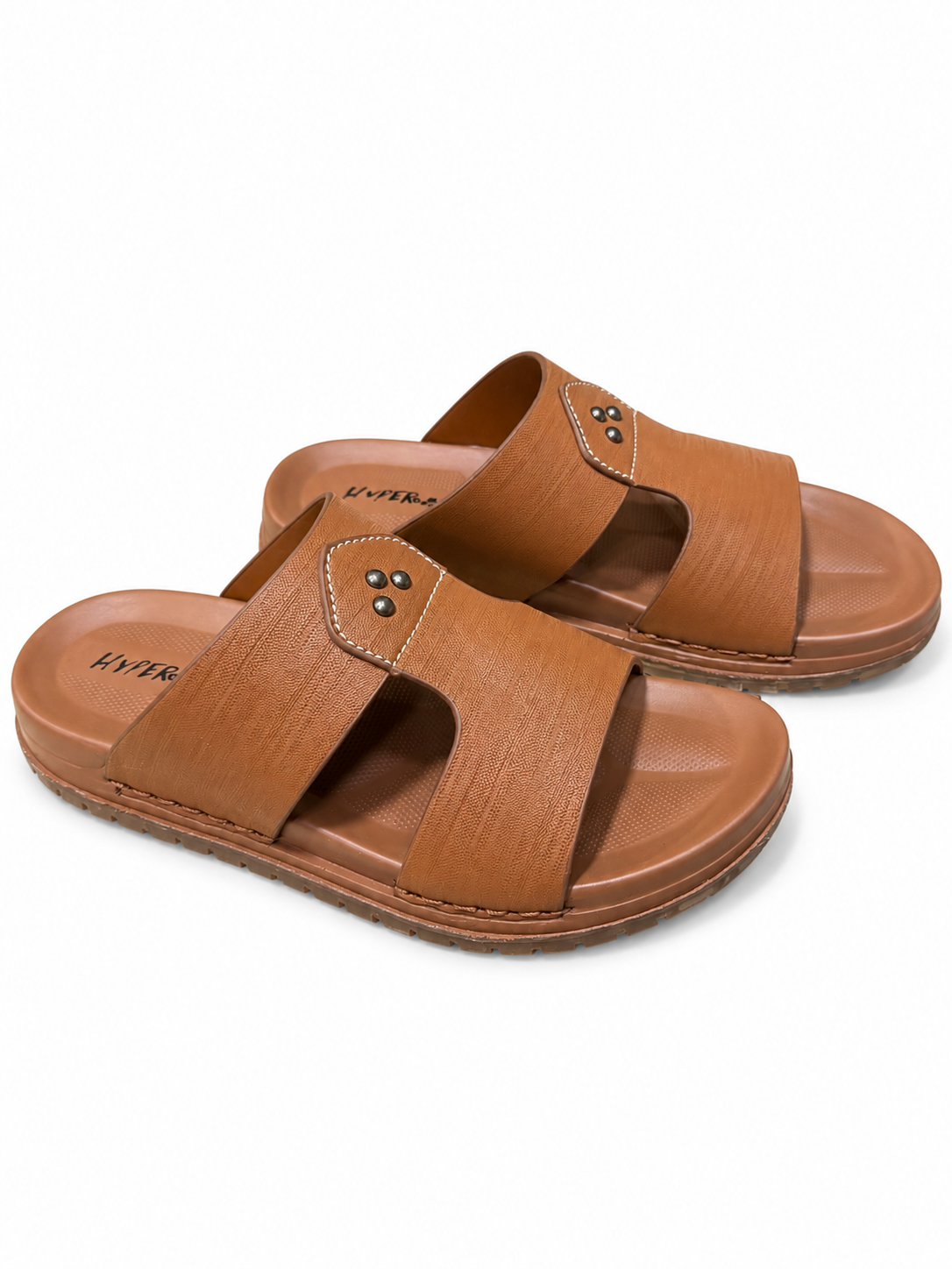 Hyper Soft Medicated Chappal (Tan)