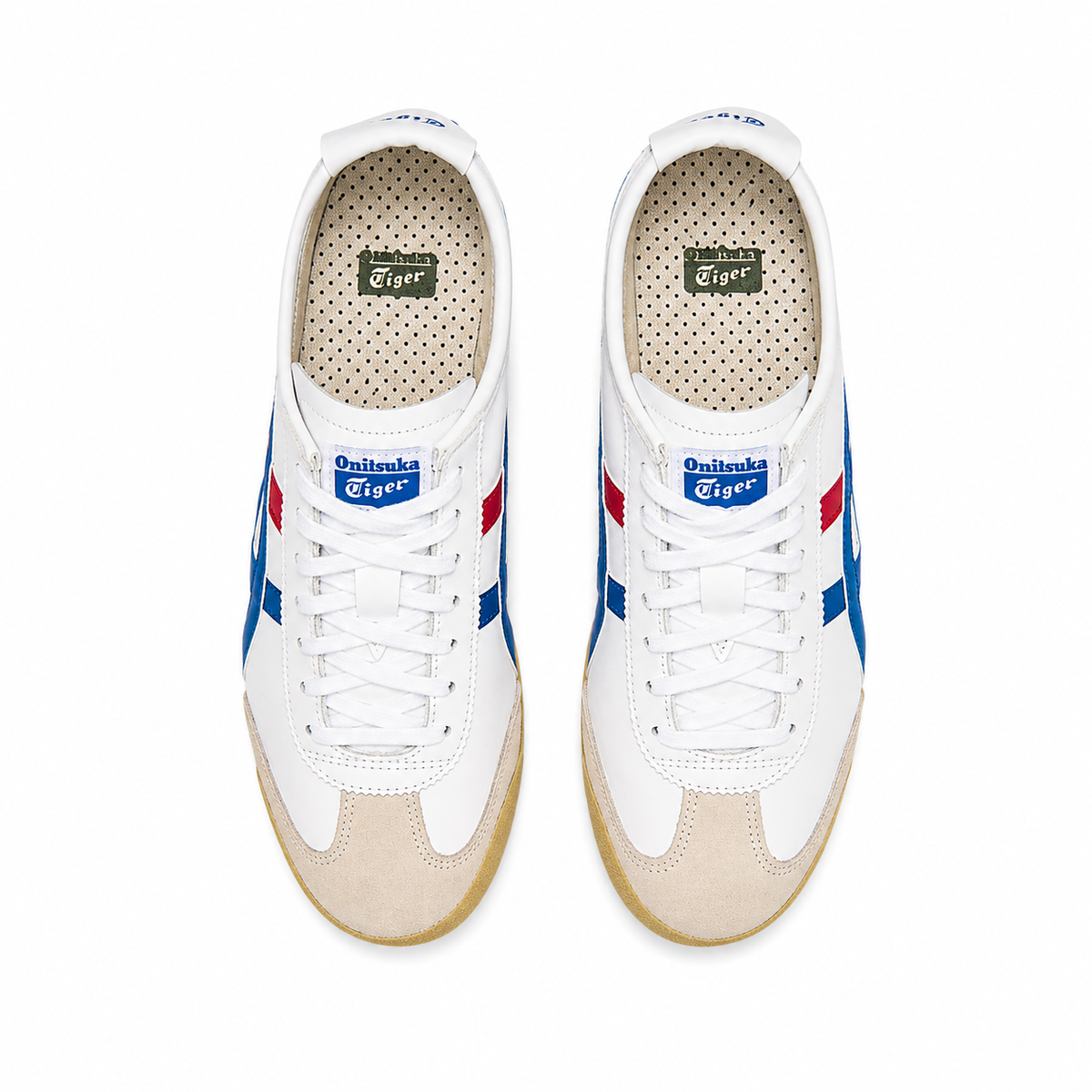 Onitsuka Tiger Mexico 66 (White/Blue) Premium Leather