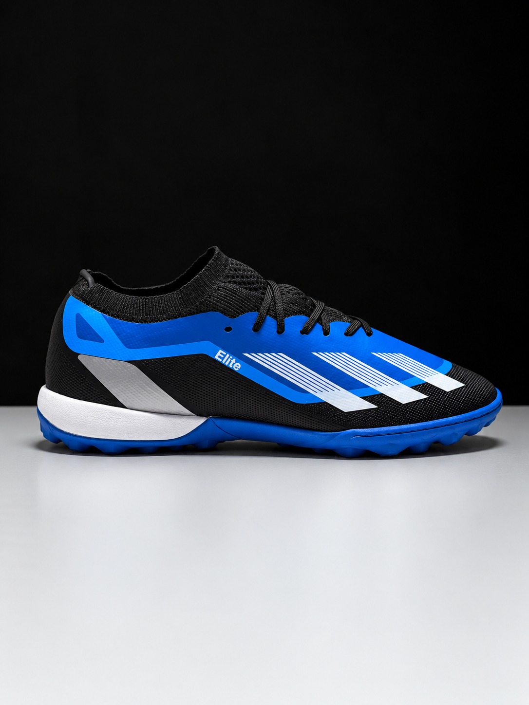 Elite Turf Football Shoes – Blue/Black