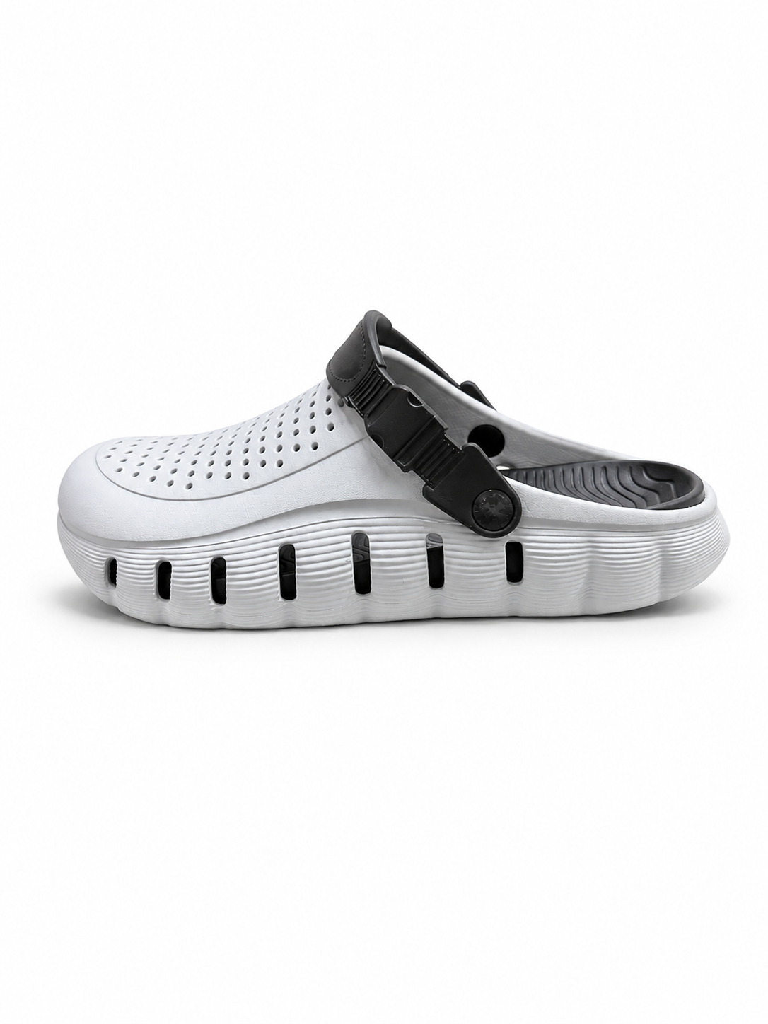 Chawla White EVA Foam Clogs - Women