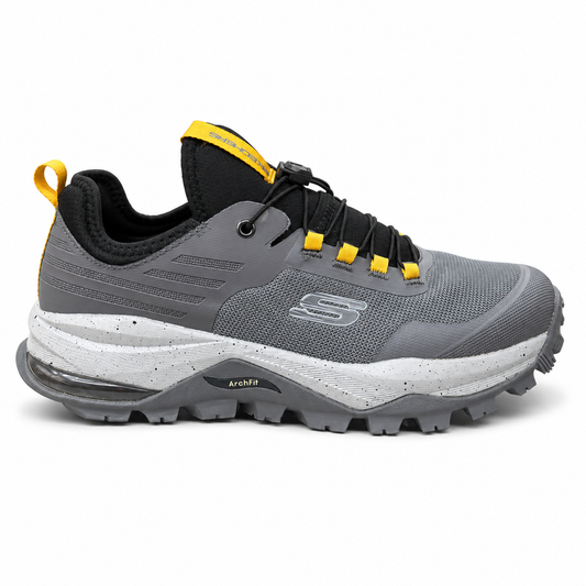 Skechers Arch Fit Trail Air – Grey Yellow
