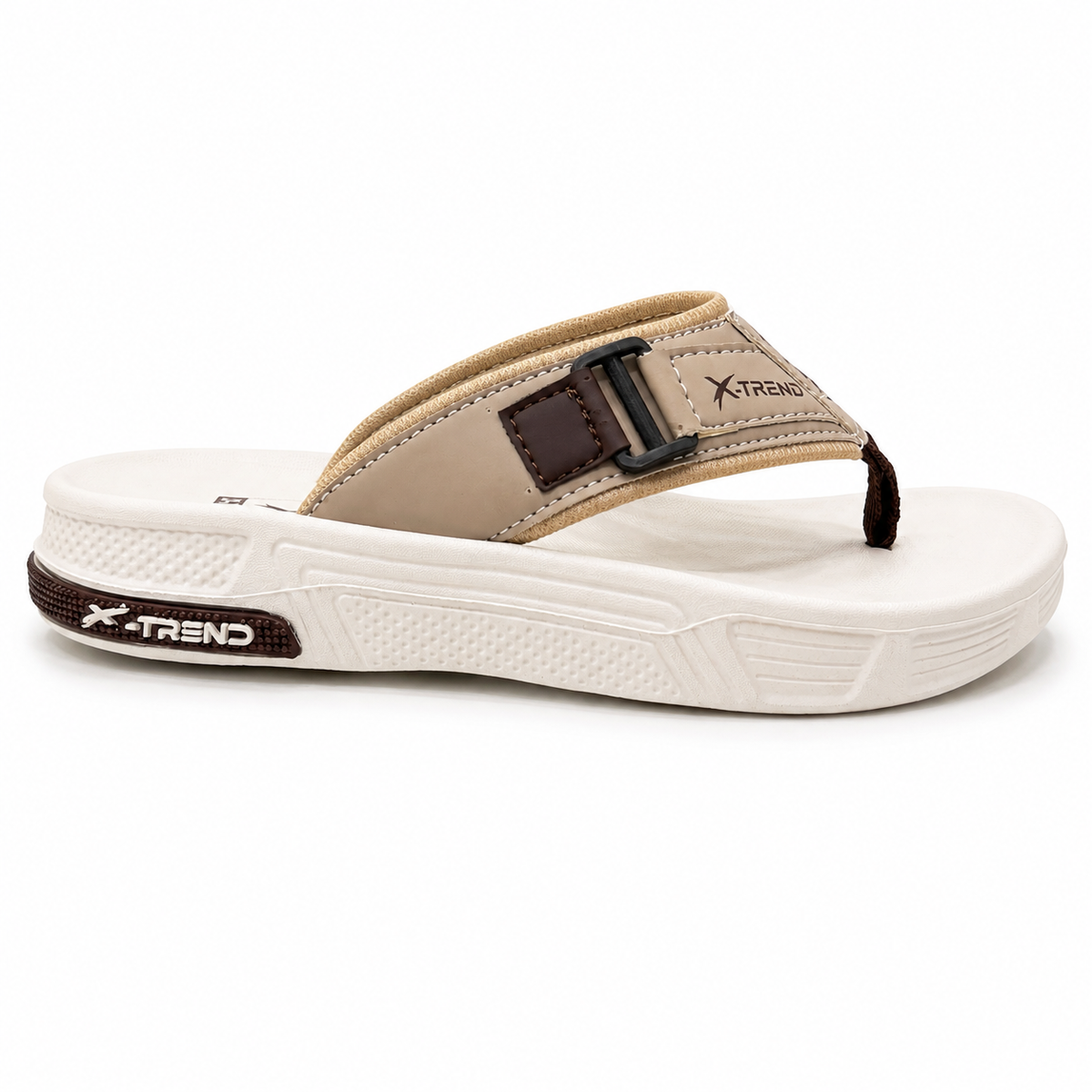 Adjustable Buckle Thong Sandal