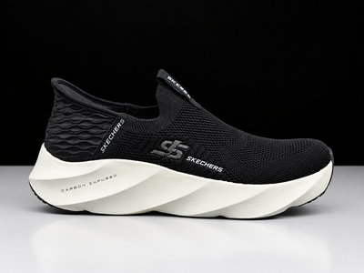 Skechers Slip-On Sneakers – Black (Carbon Infused)
