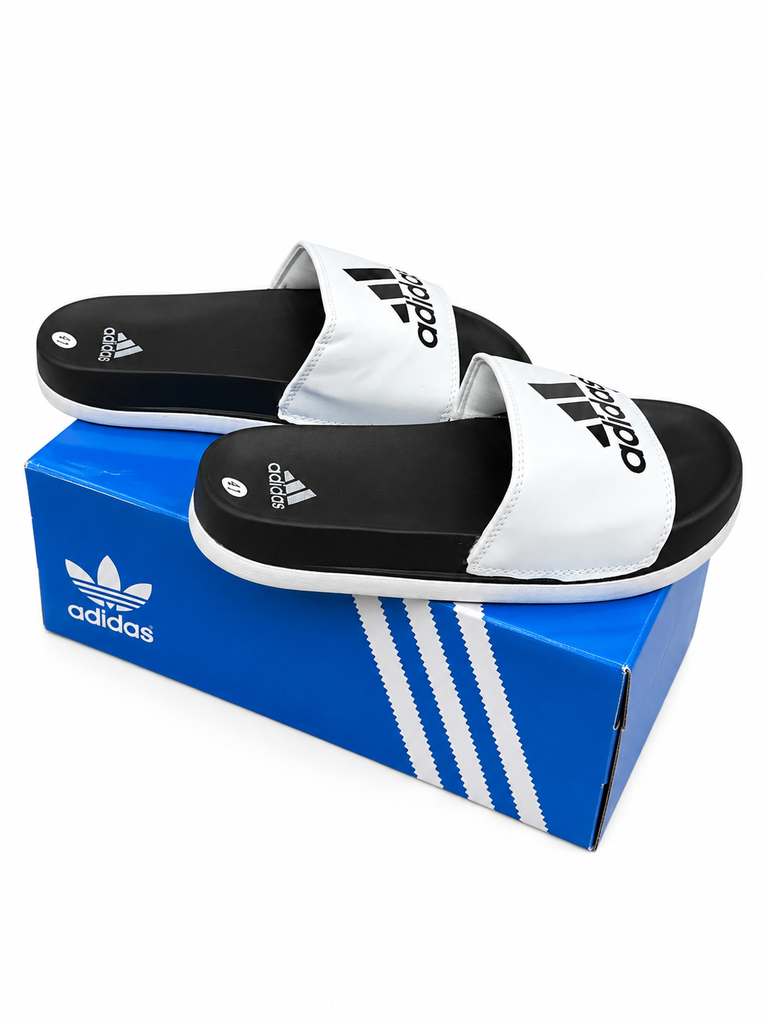 Adidas Slides - White