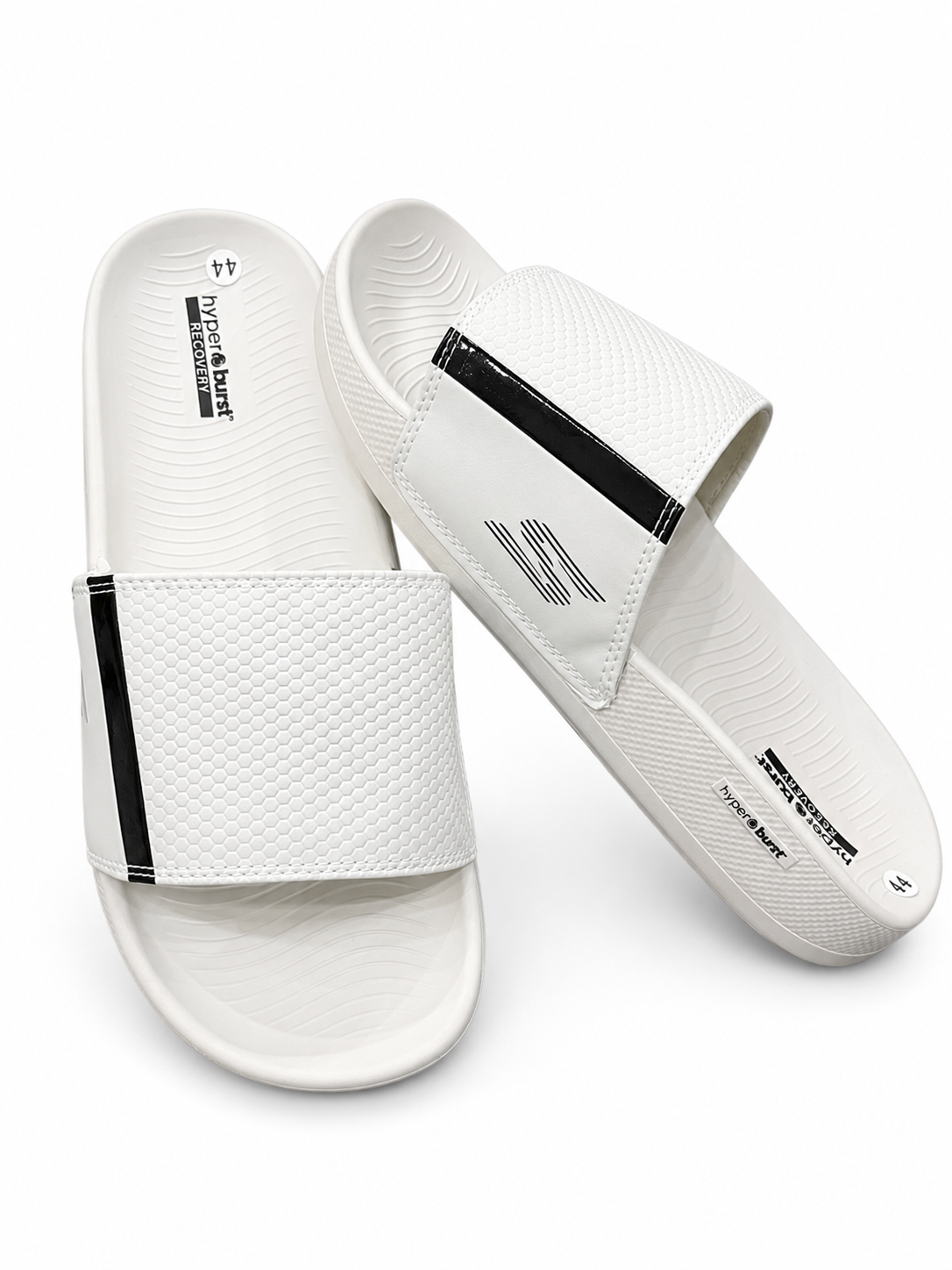 Skechers Hyperburst Recovery Slides - White