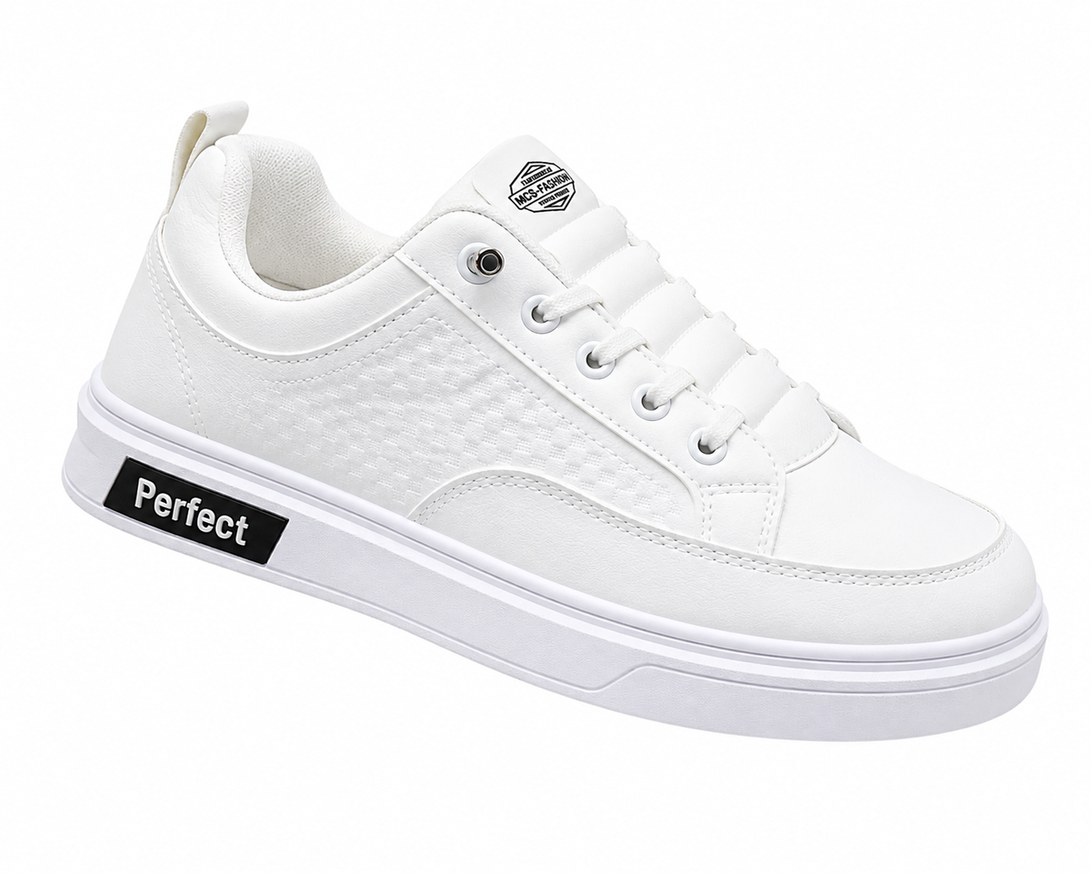 Classic White Low-Top Sneaker