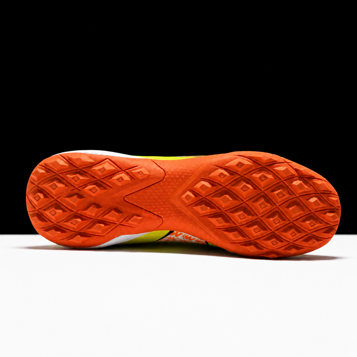Elite Turf Football Shoes – Orange/Blue