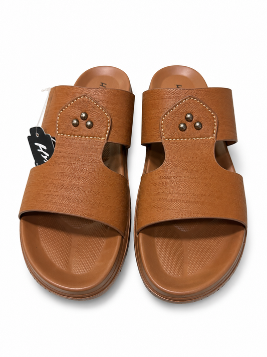 Hyper Soft Medicated Chappal (Tan)