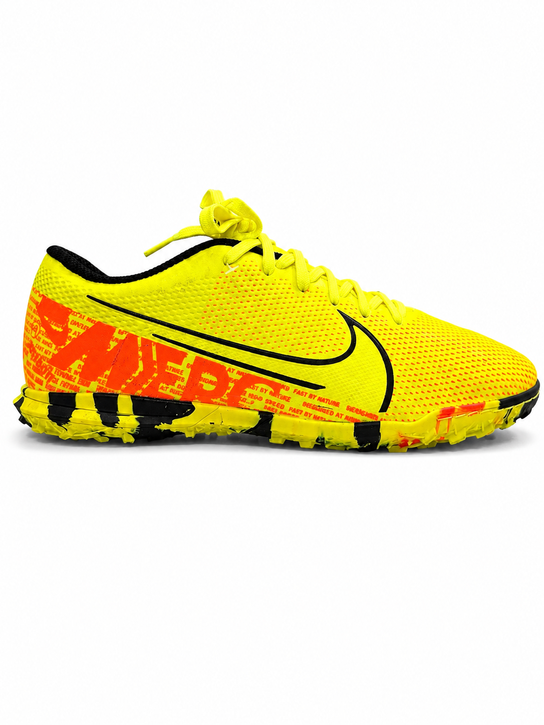 Nike Mercurial Vapor Turf Football Shoes - Yellow/Orange/Black
