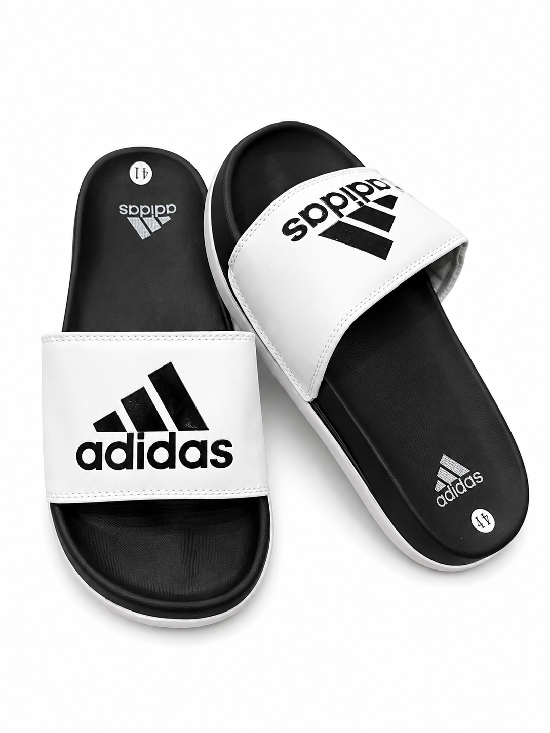 Adidas Slides - White