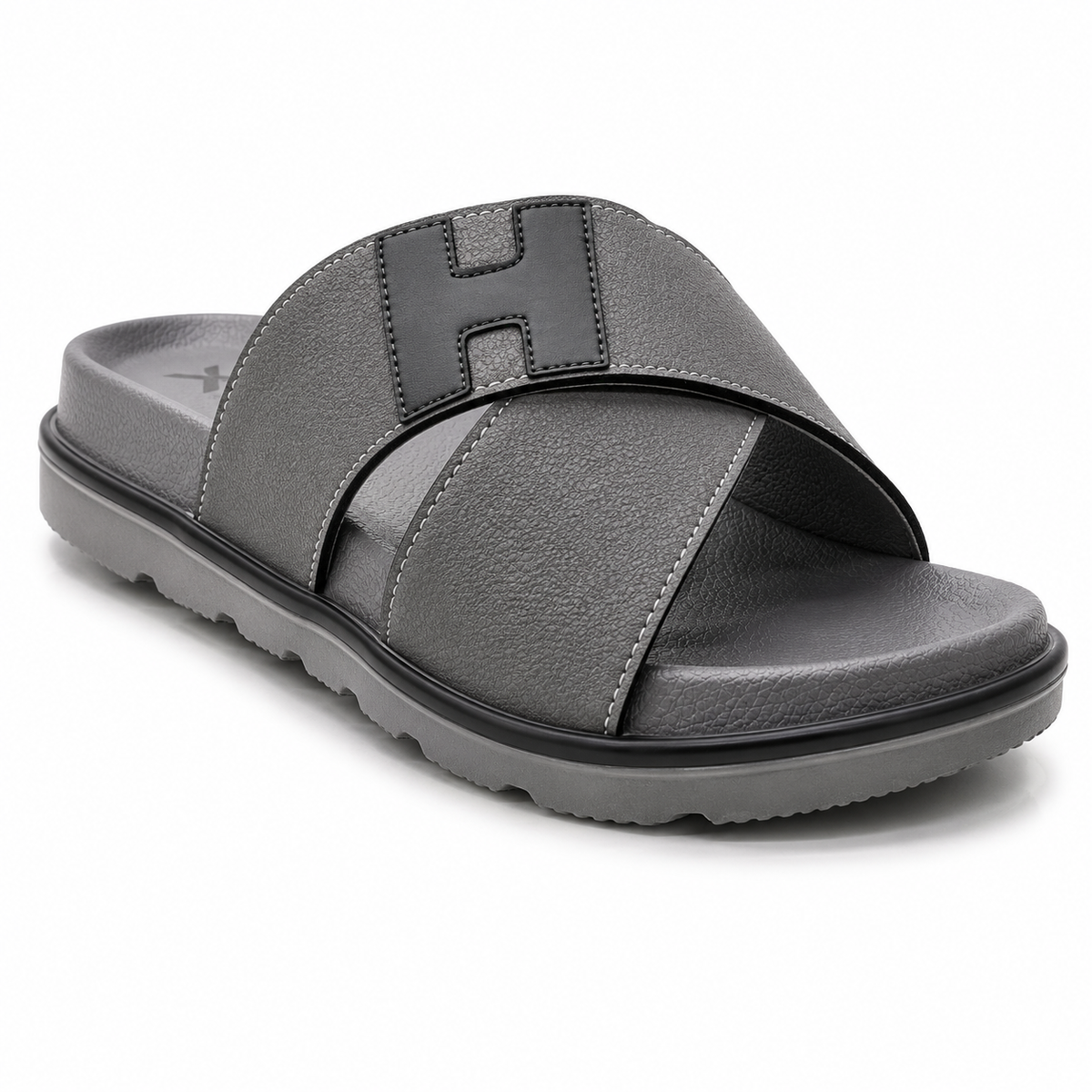 Men's Cross Strap Slide Sandals