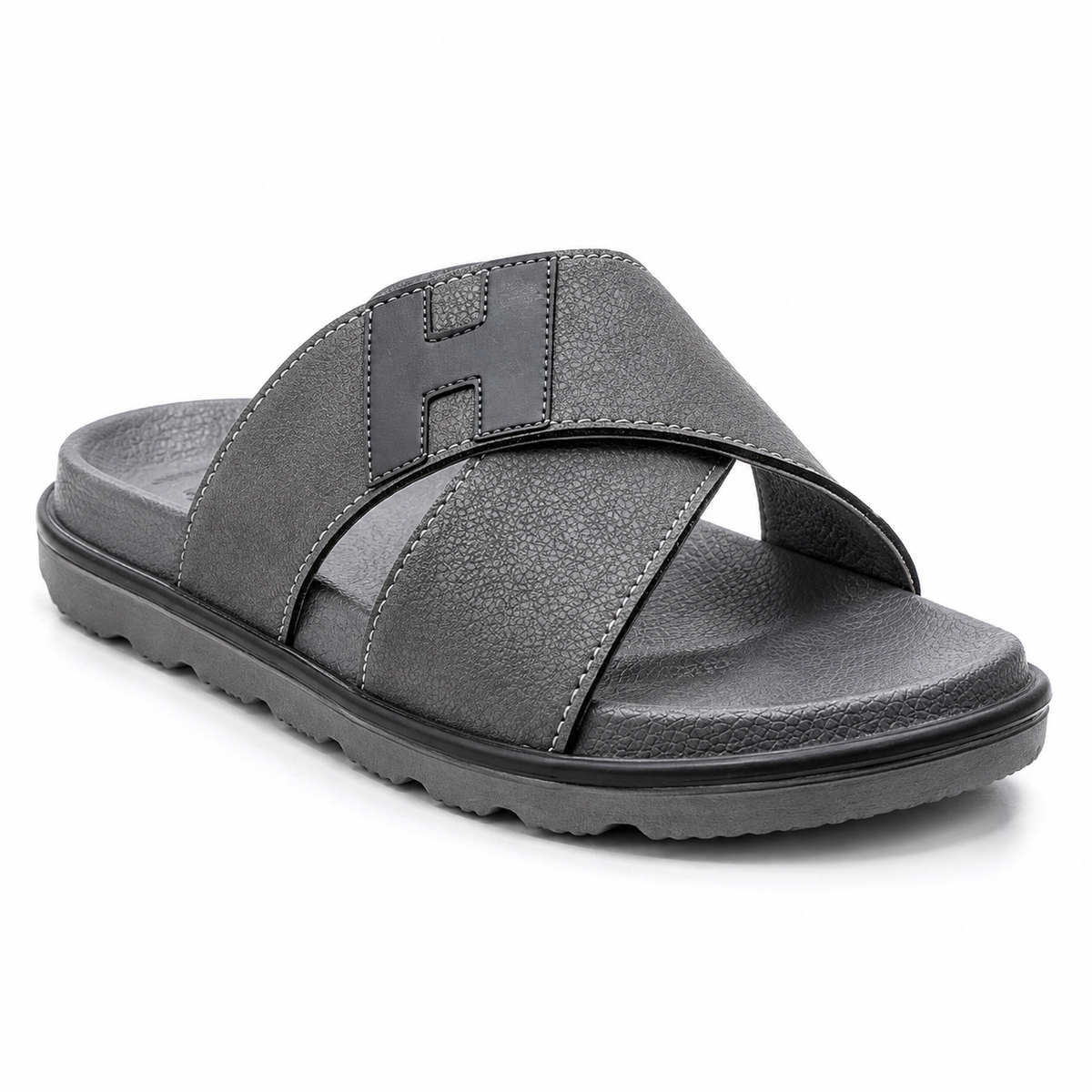 Men's Cross Strap Slide Sandals