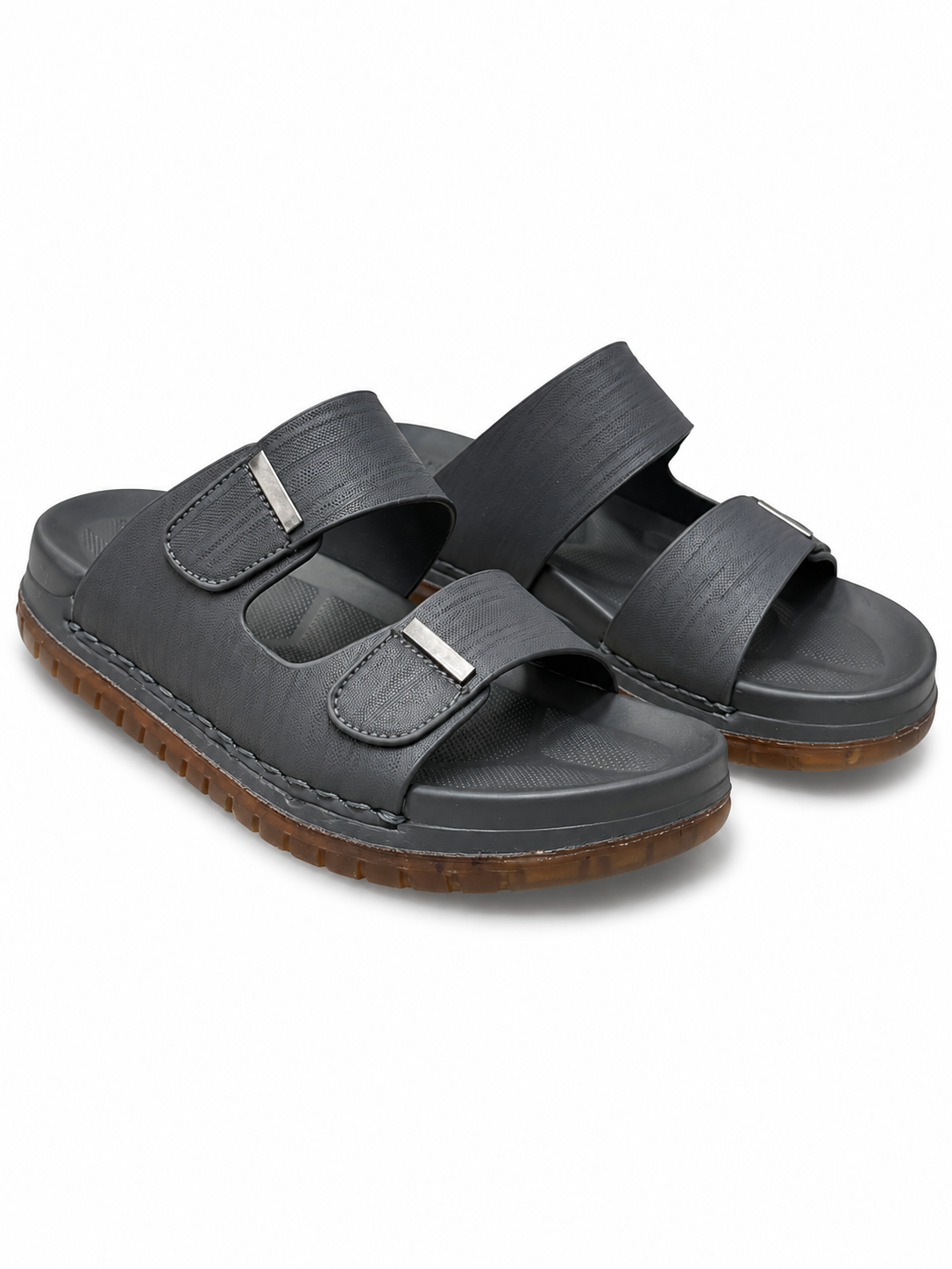 Hyper Soft Medicated Chappal (Grey)