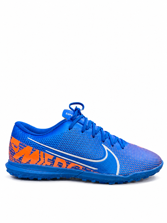 Nike Mercurial Vapor Turf Football Shoes - Blue/Orange