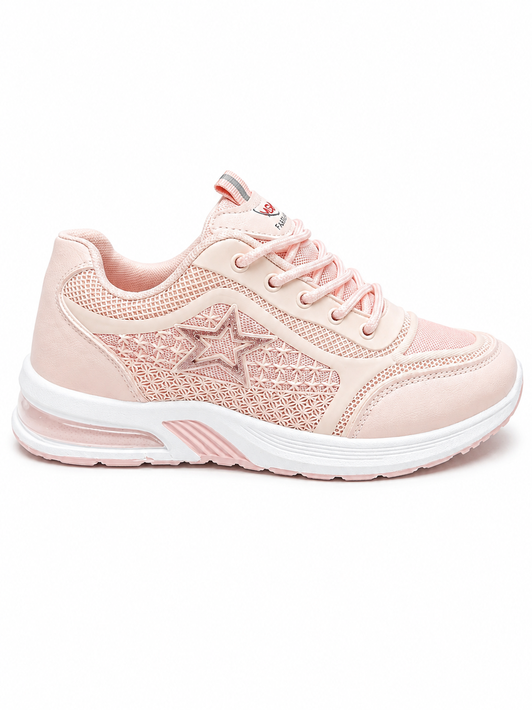 Women's Star Mesh Sneakers (Pink)