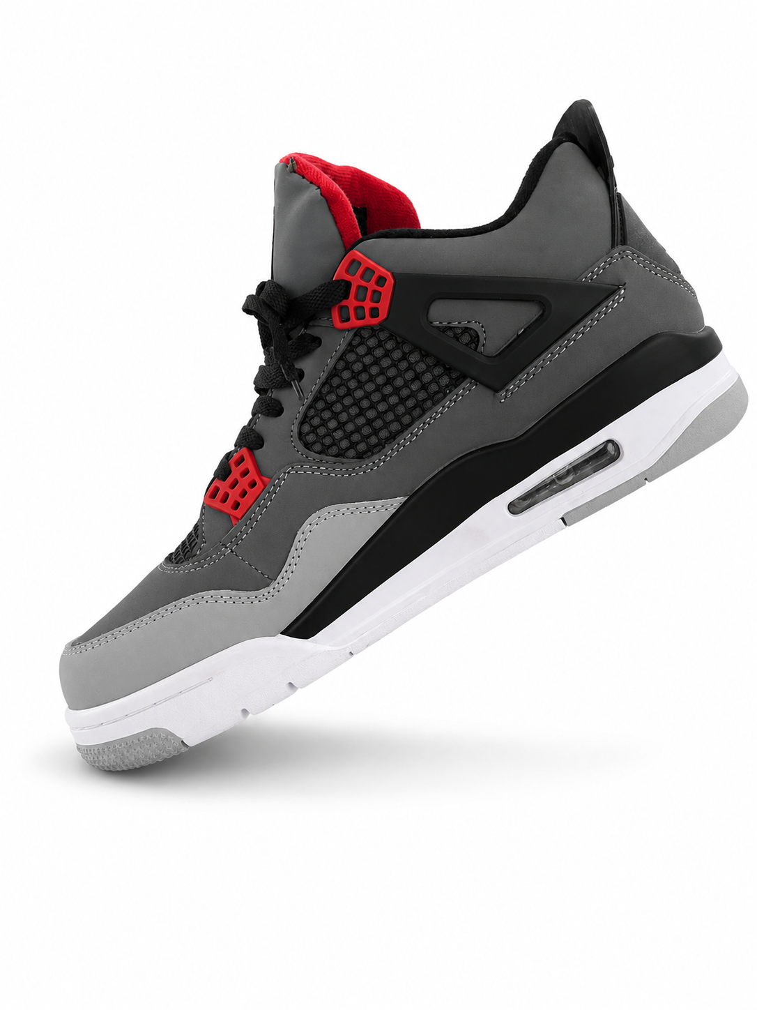 Air Jordan 4 Retro "Infrared" (Grey/White)