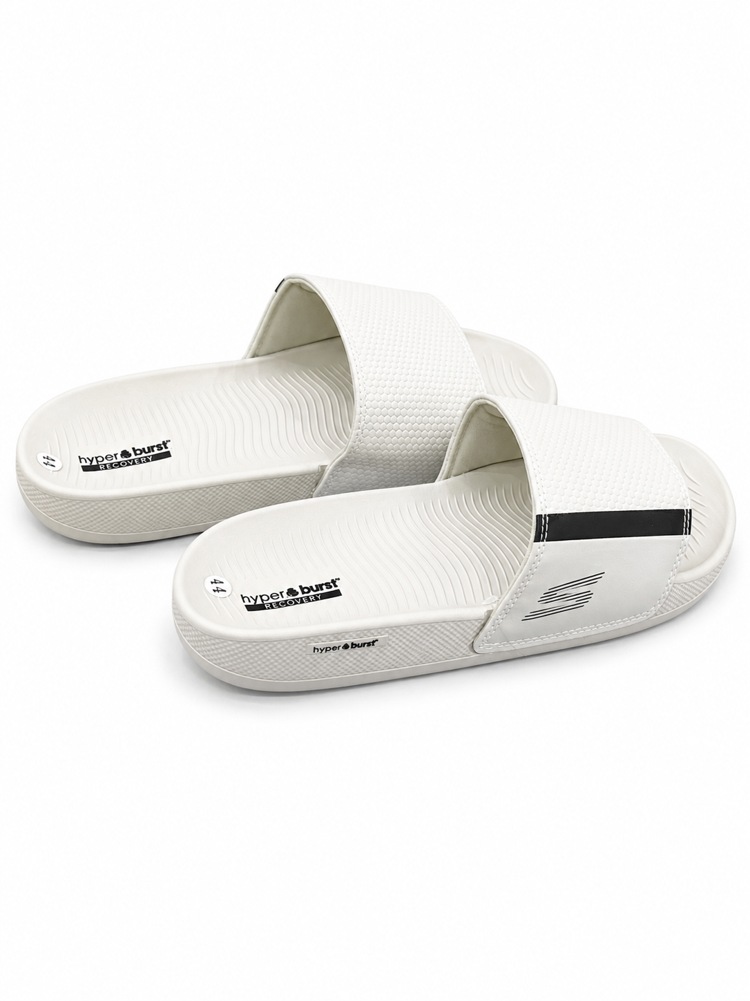 Skechers Hyperburst Recovery Slides - White