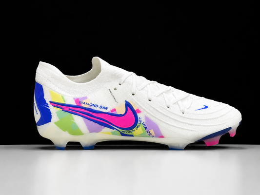 Nike Mercurial Superfly – Football Boots (White/Pink/Blue)