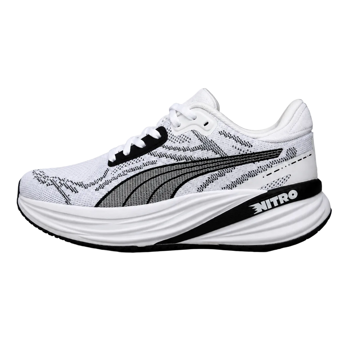 Puma NITRO Running Shoes - White/Black
