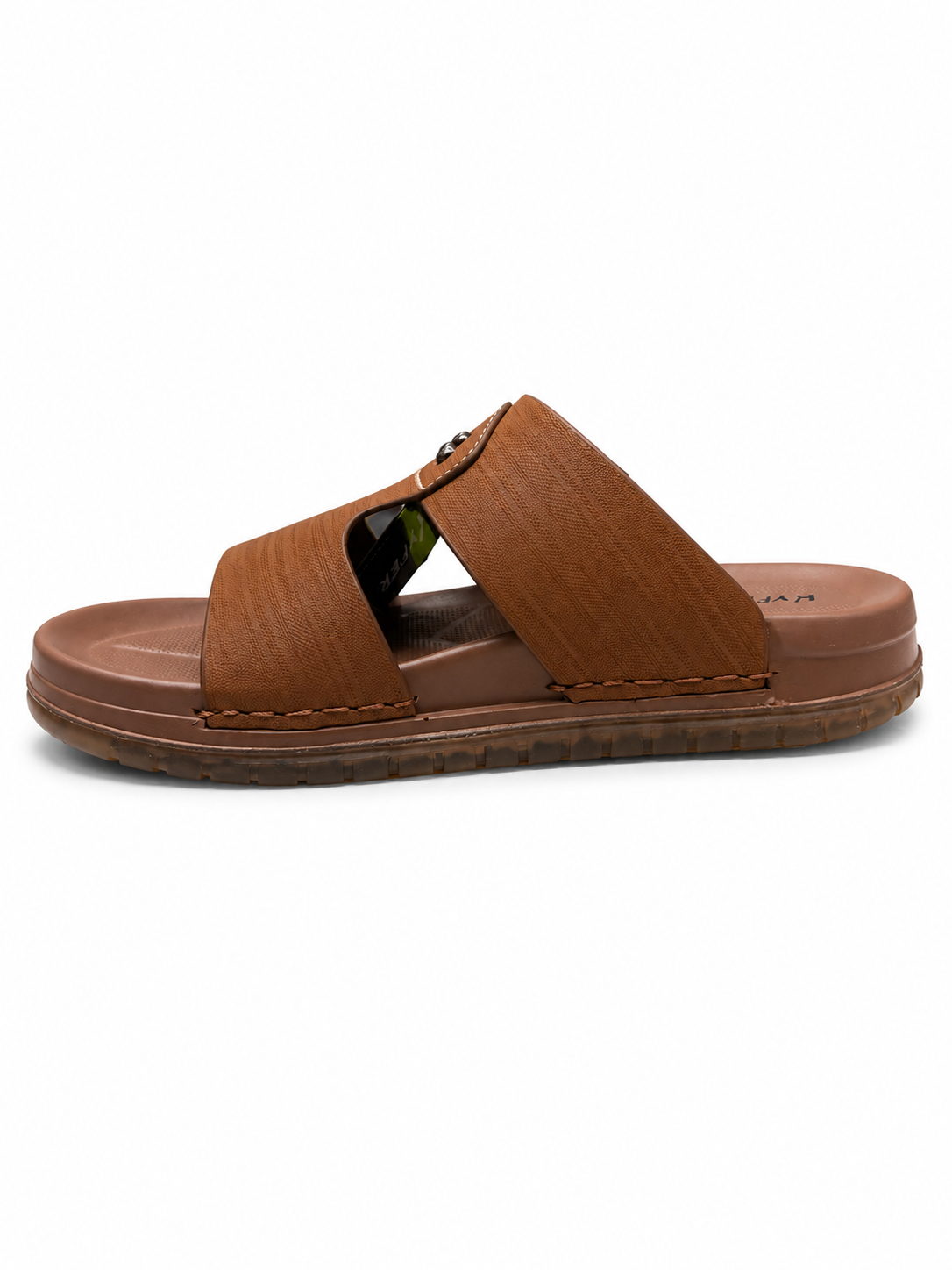 Hyper Soft Medicated Chappal (Tan)